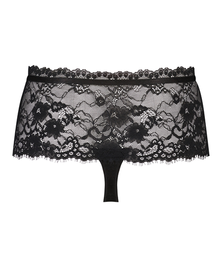 String taille haute Amaka, Noir