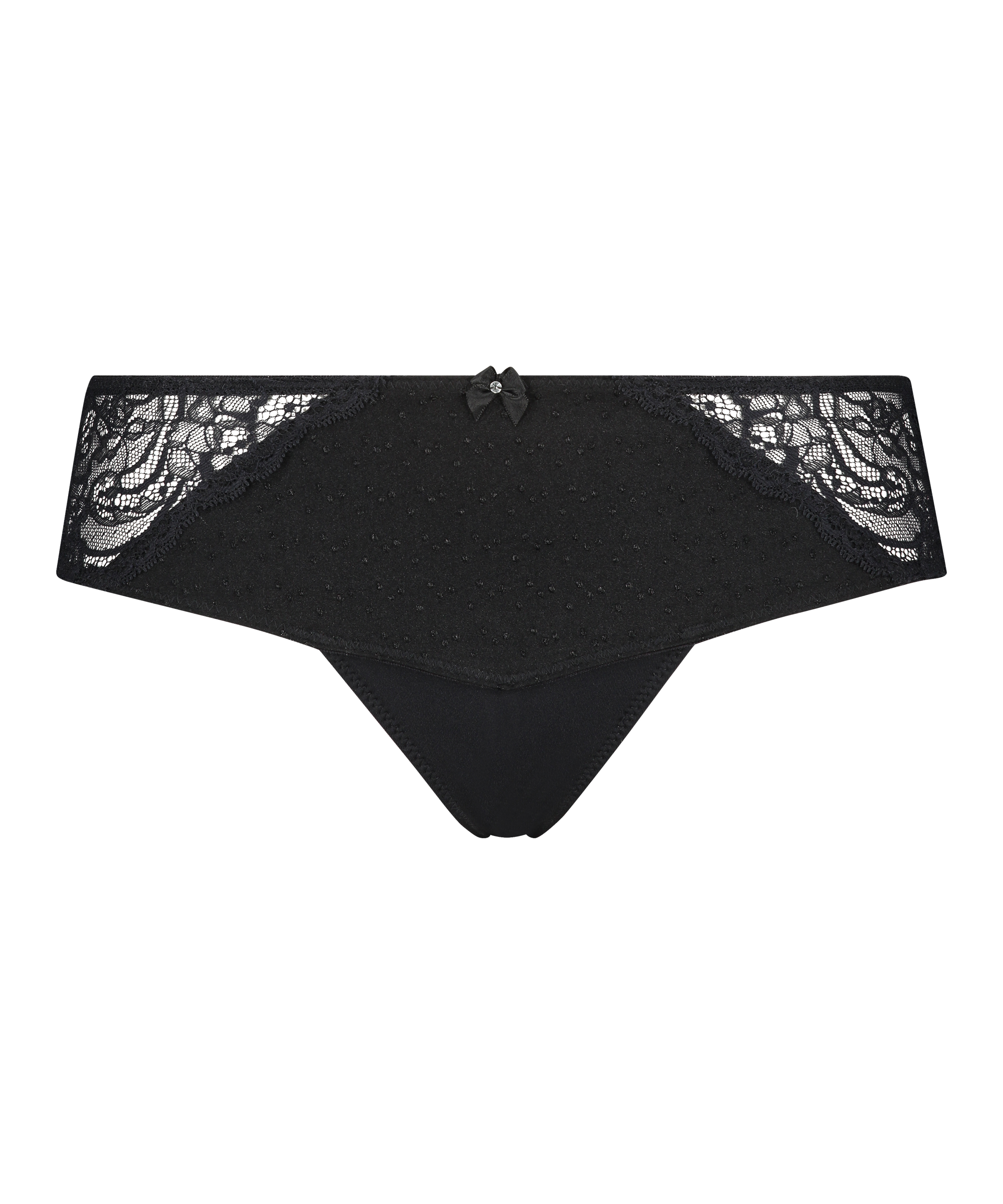 Boxer string Sophie, Noir, main