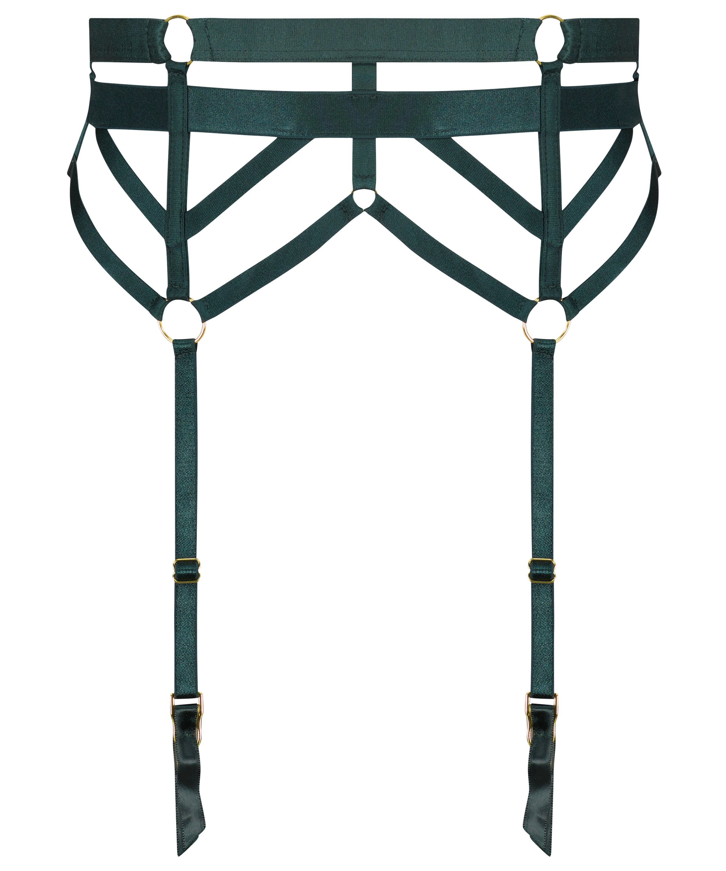 Private Porte-jarretelles Sting, Vert, main