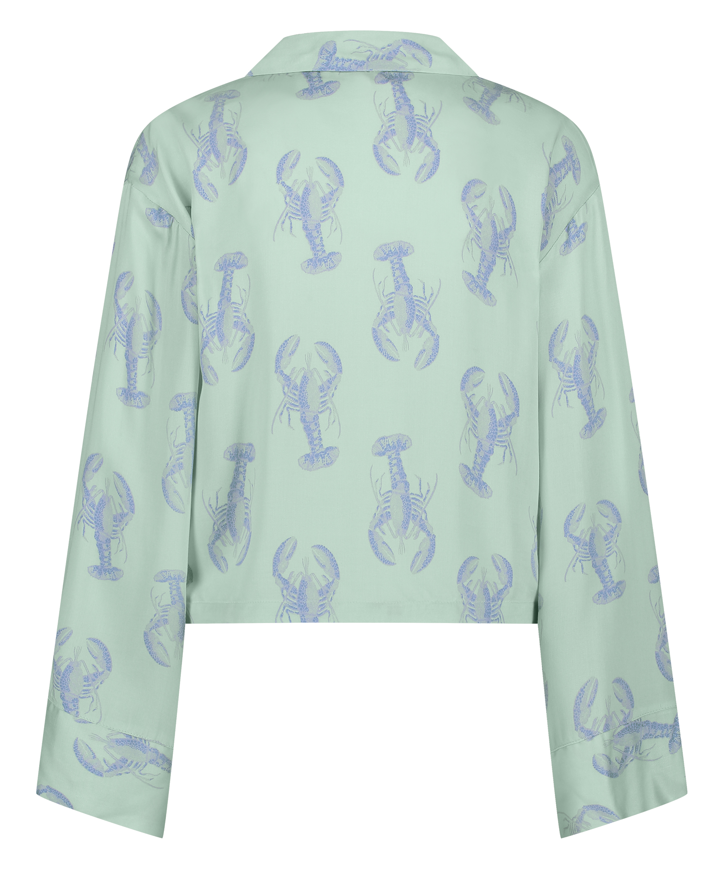 Veste à manches longues Satin, Vert, main