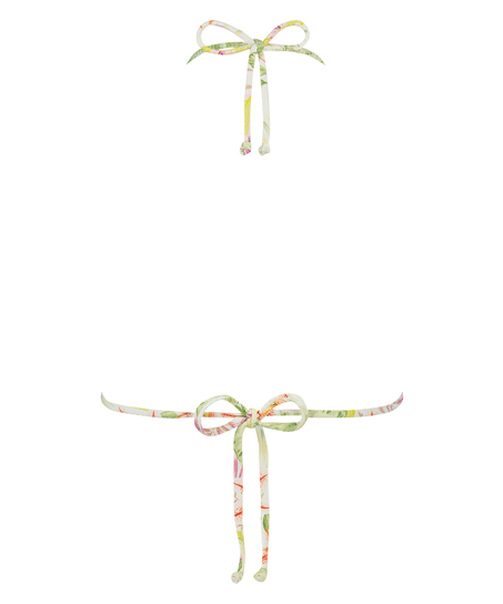 Haut de bikini triangle Tropics, Blanc