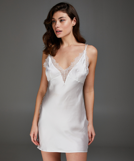 Nuisette Satin Lily, Blanc