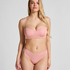 Soutien-gorge push-up sans bretelles à armatures préformé Smooth, Rose