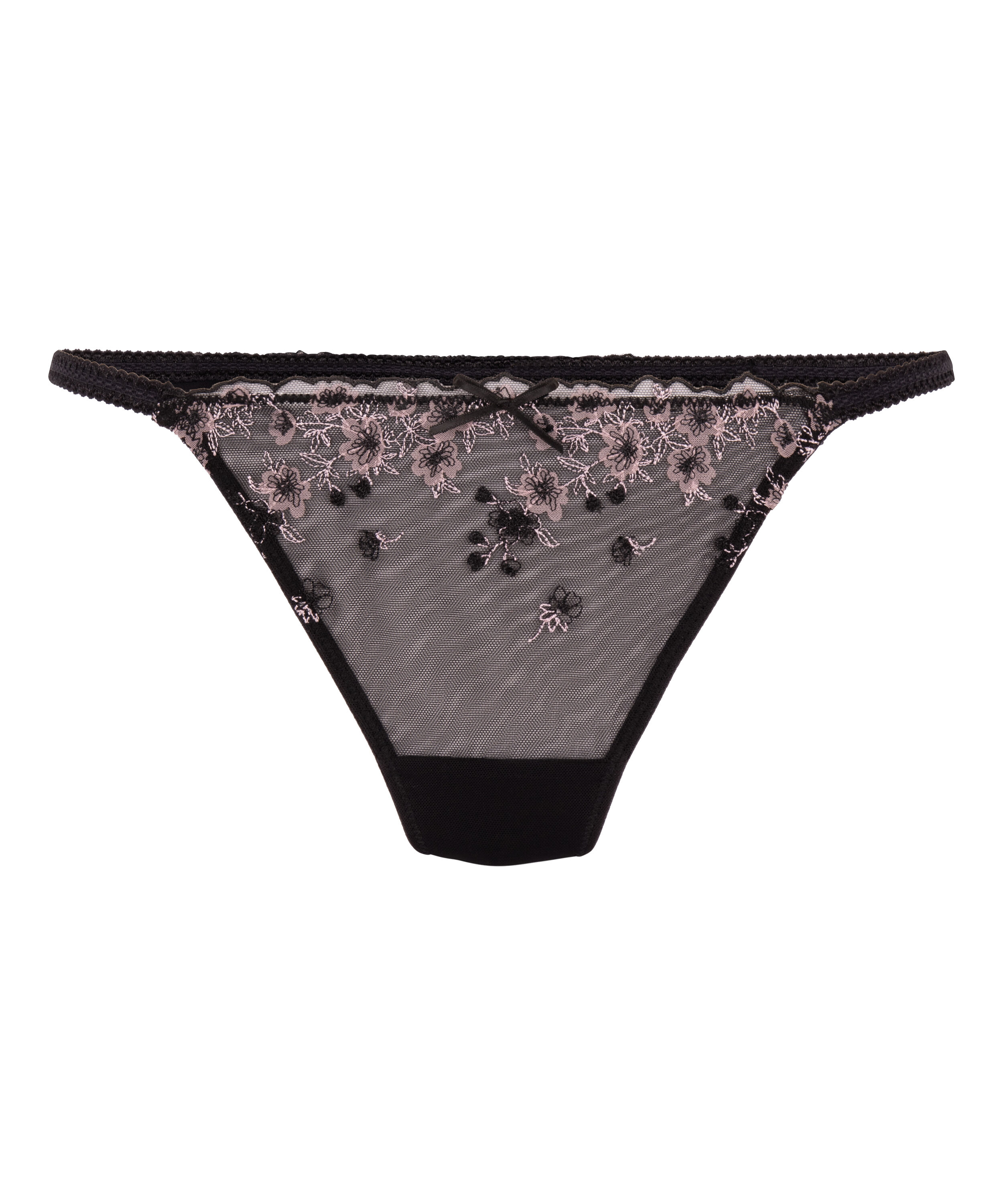 String jambe haute Chloe, Noir
