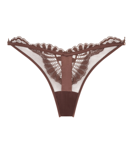 String Indigo, marron