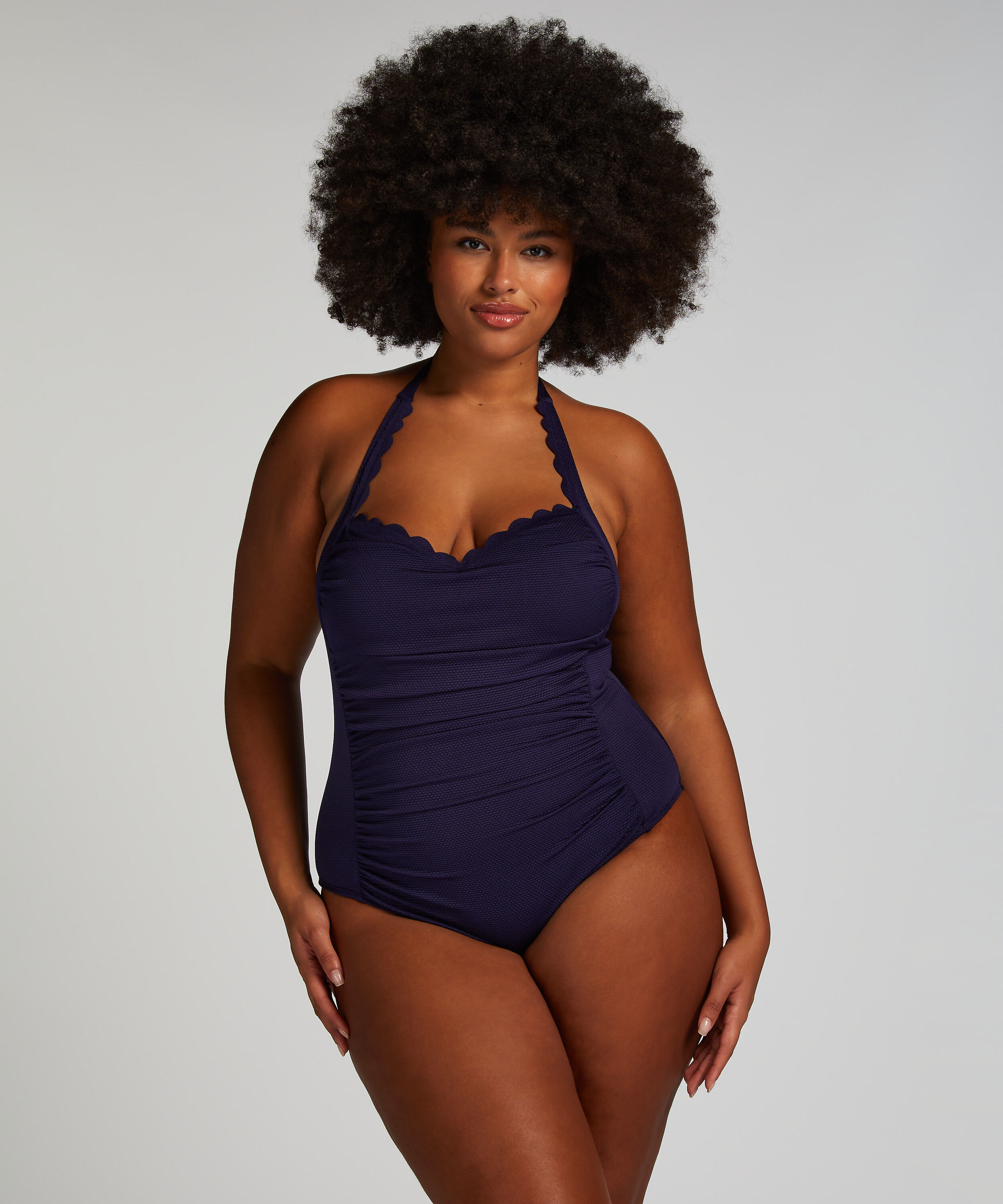 Maillot de bain Shaping Halter Scallop