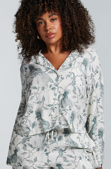 Hunkemöller Haut de pyjama Blanc
