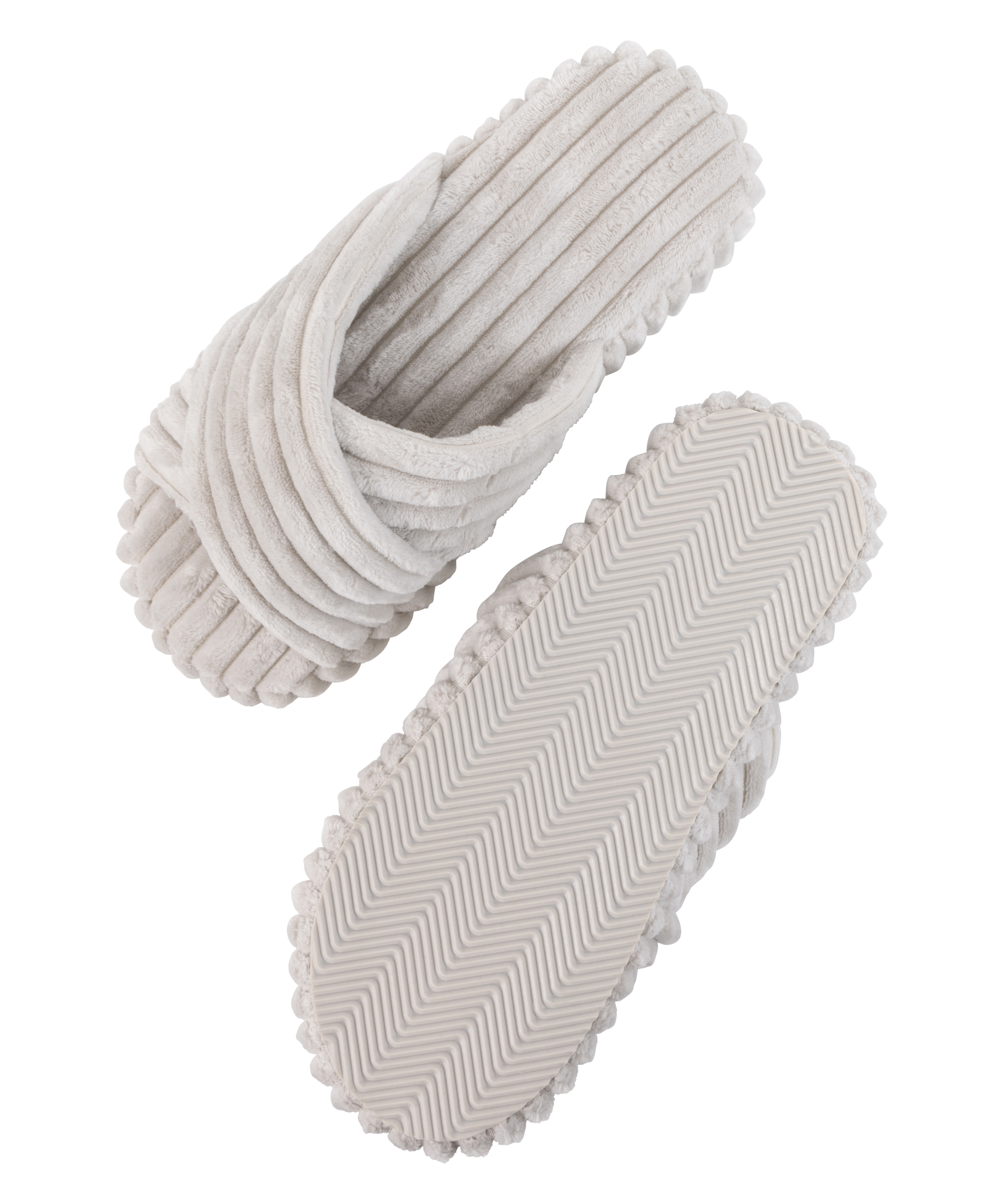 Chaussons Côte Souple , Marron, main