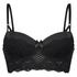 Soutien-gorge à armatures préformé Duckie, Noir