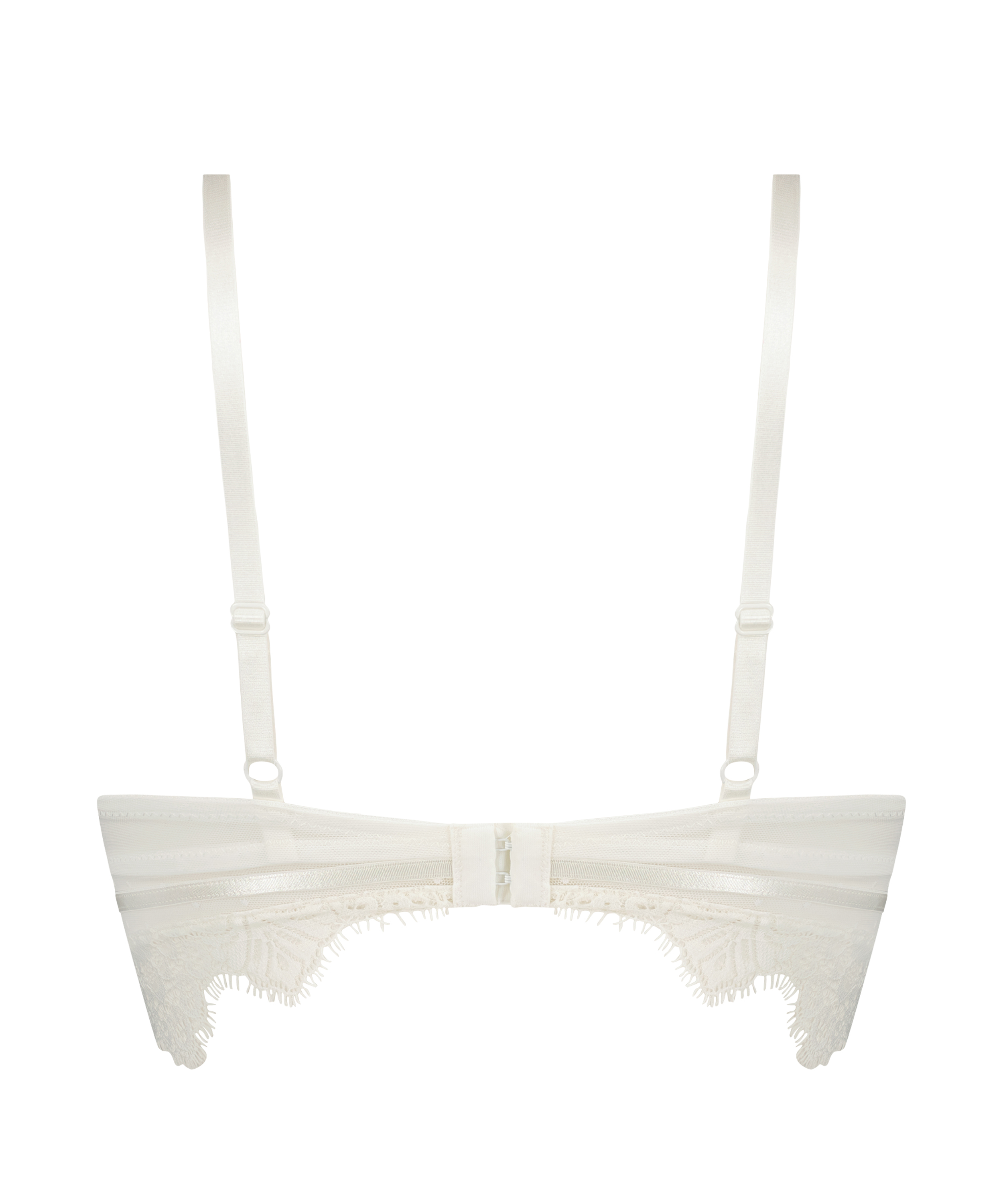 Soutien-gorge à armatures préformé longline Marilee, Blanc, main