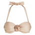 Haut de bikini bandeau Lima, Beige