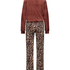 Ensemble de pyjama velours, marron