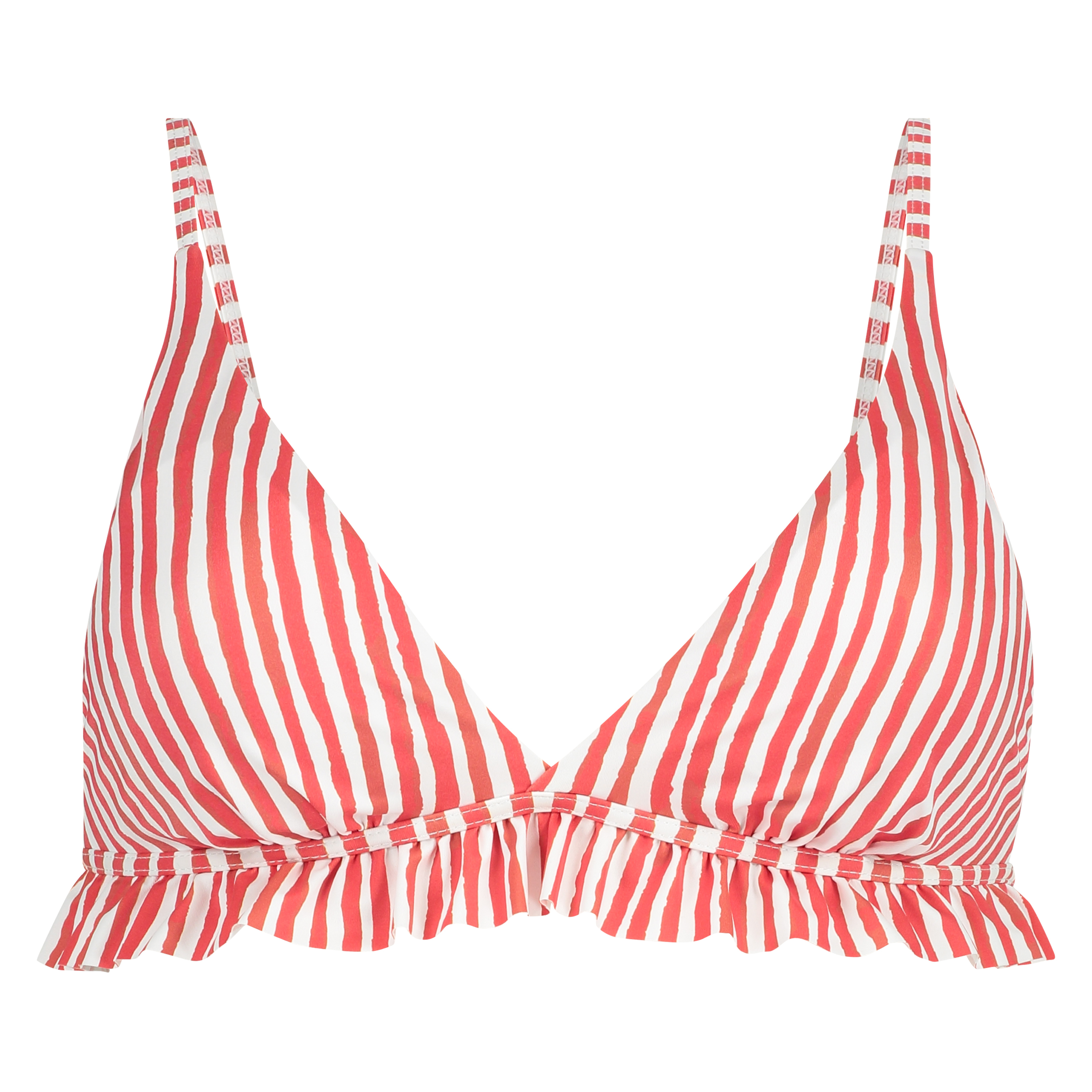 Haut de bikini Triangle Julia, Rouge, main