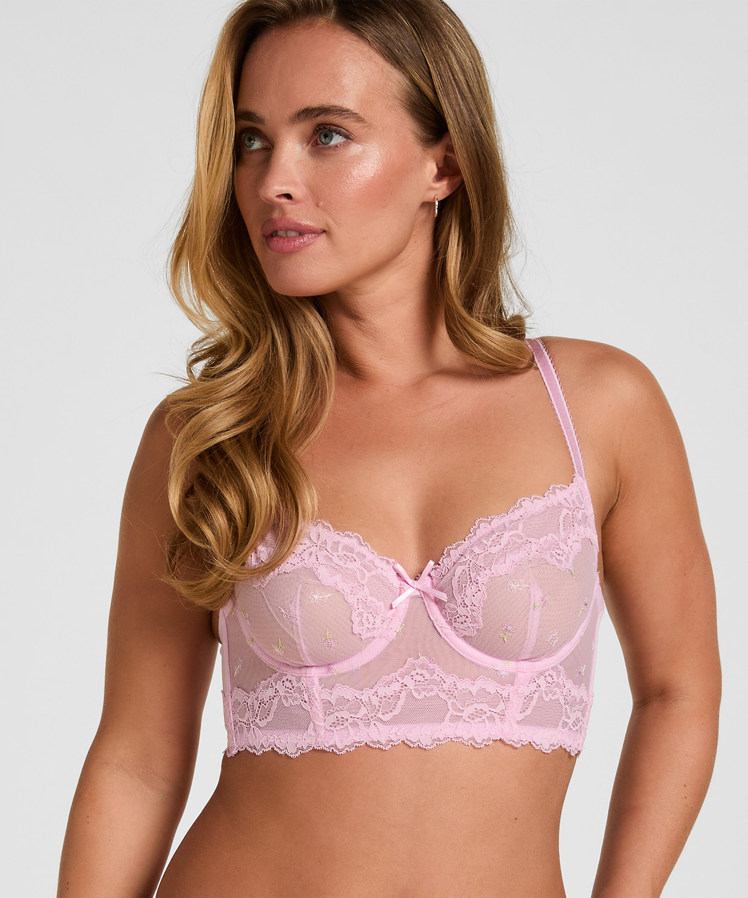 Soutien-Gorge Longline à Armatures Sans Rembourrage Camellia