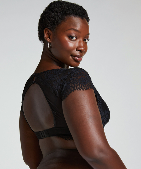 Bralette Daphne, Noir