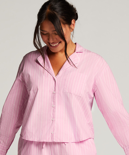 Haut de pyjama en Coton, Rose