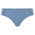 Slip brésilien iInvisible Lace Back, Bleu