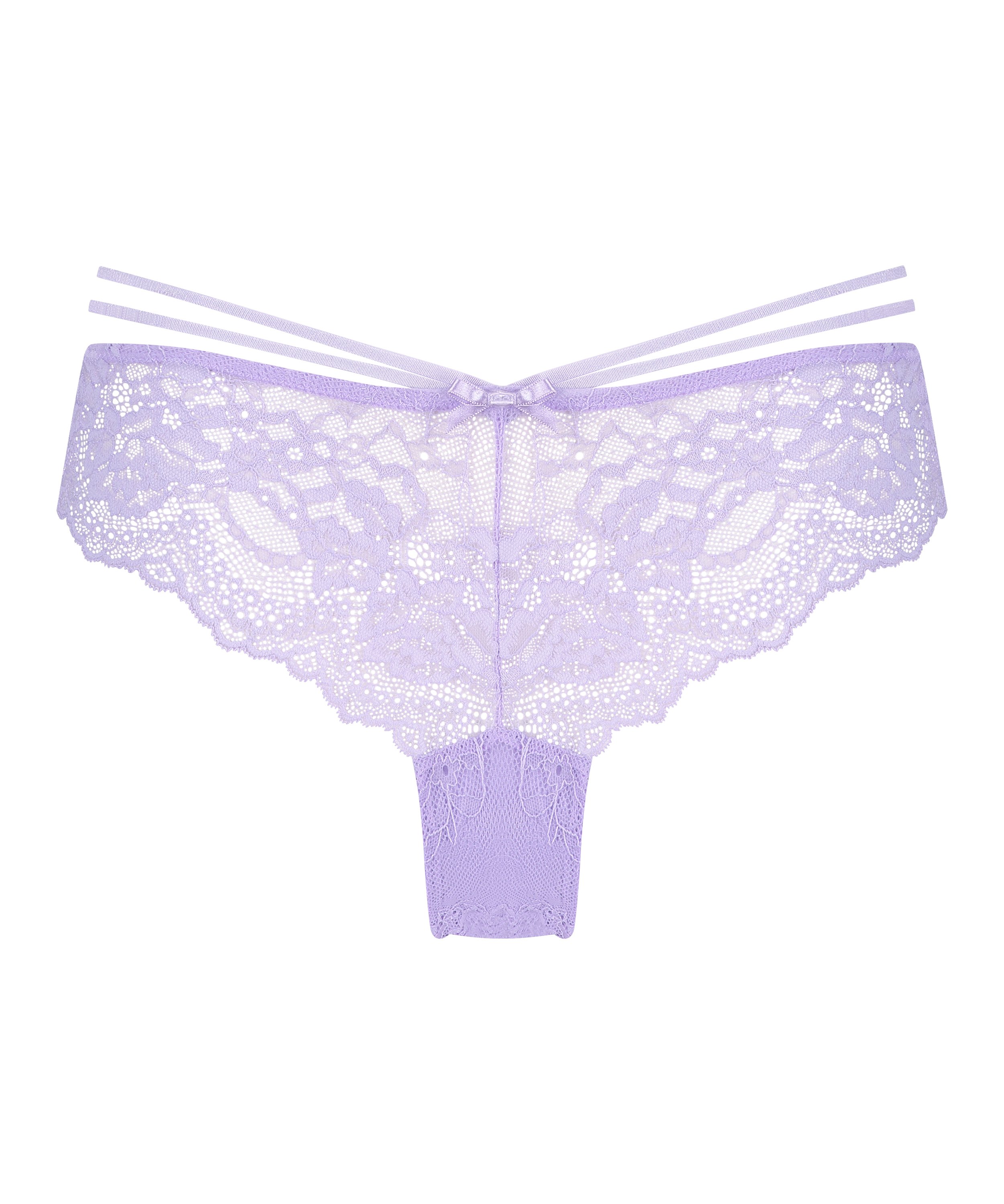 Slip brésilien Shay, Violet, main