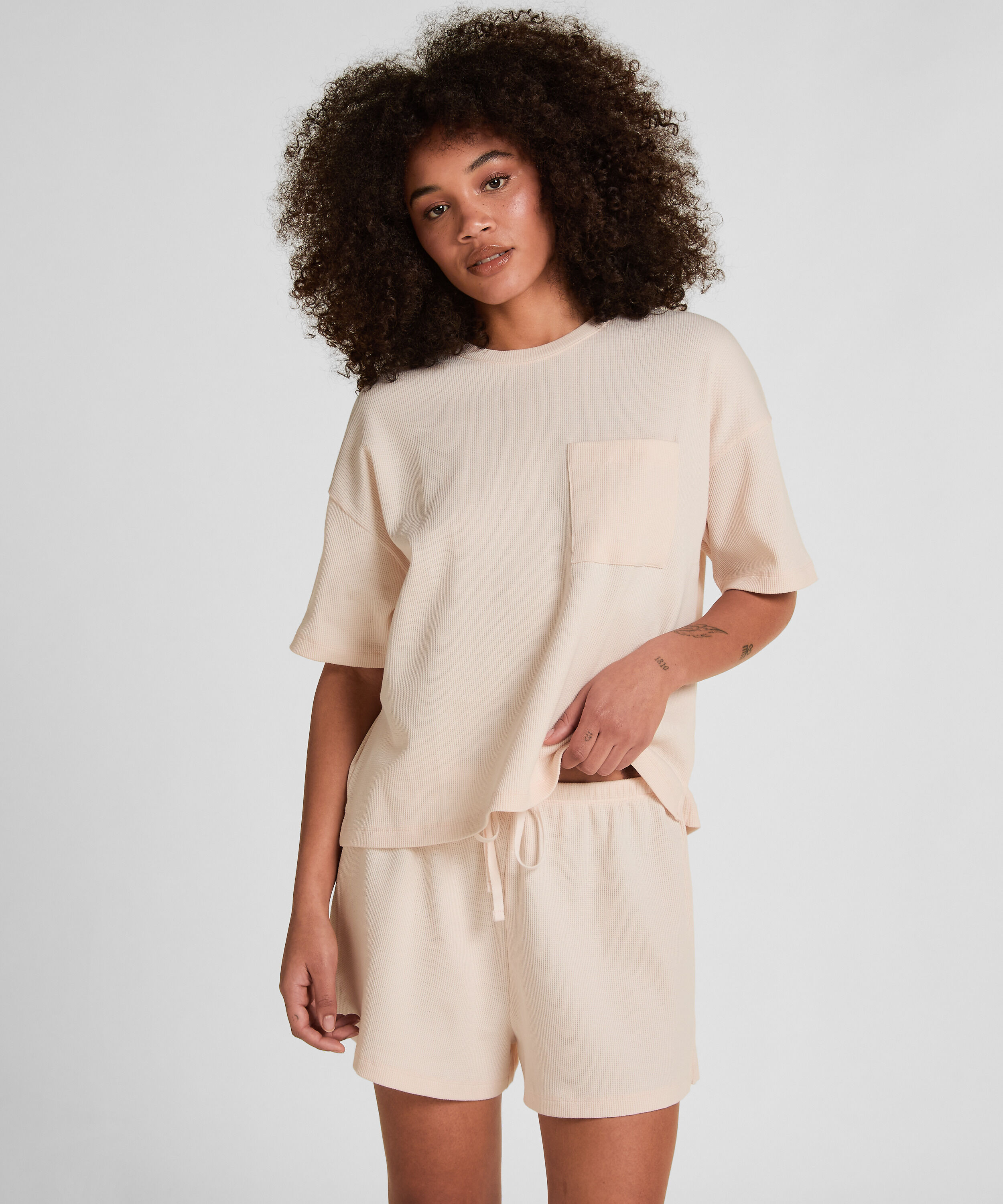 Short Waffle, Rose Short Waffle, Rose