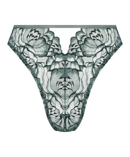 Slip brésilien Abby, Vert