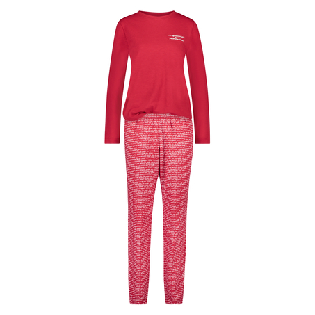 Coffret cadeau Pyjama long, Rouge