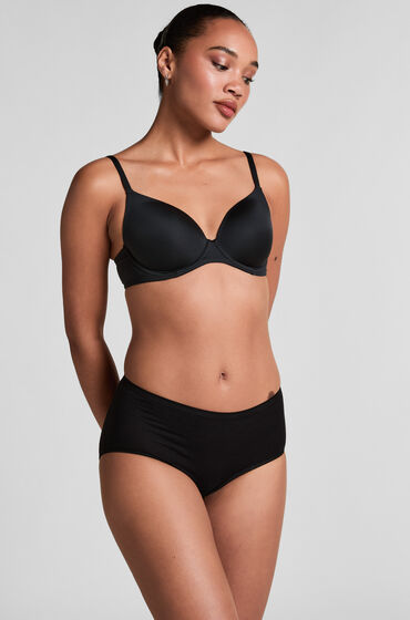 Hunkemöller Superslip midi coton Noir