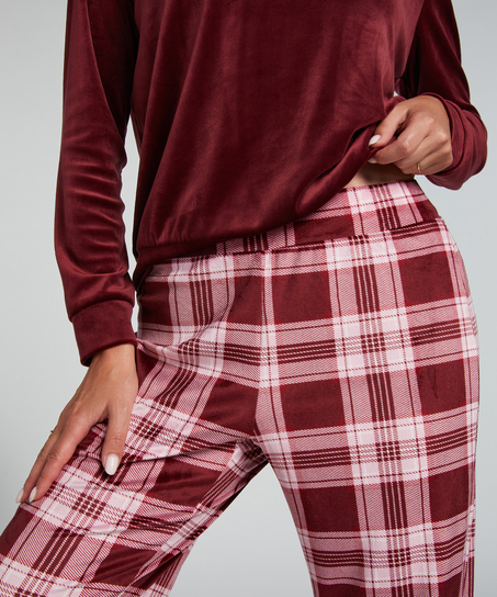 Ensemble pyjama Velours, Violet