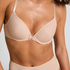 Soutien-gorge à armatures préformé Plunge, Beige