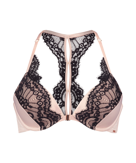 Soutien-gorge push-up pr&eacute;form&eacute; Amelia, Rose