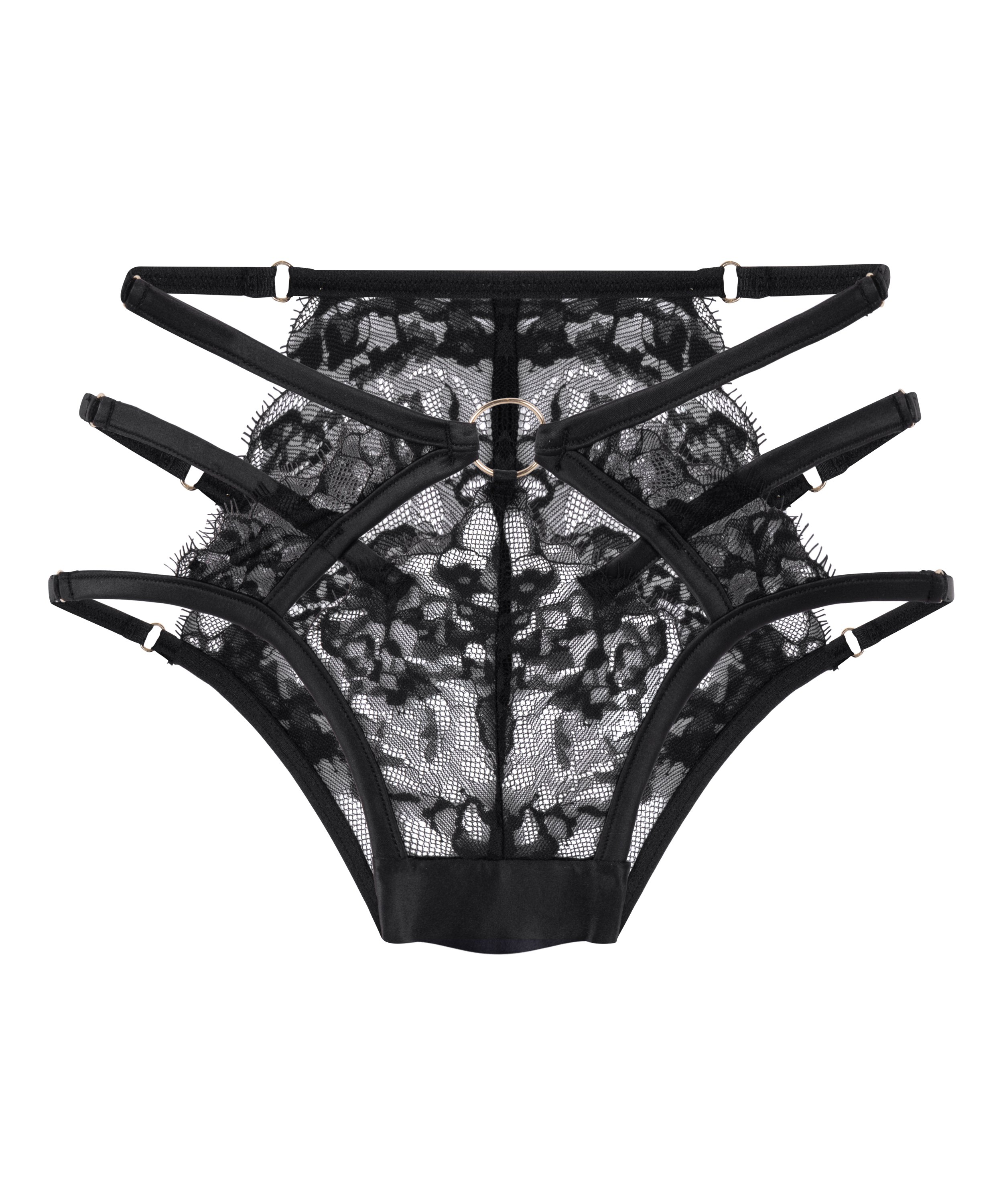 Culotte br&eacute;silienne Nienke, Noir, main