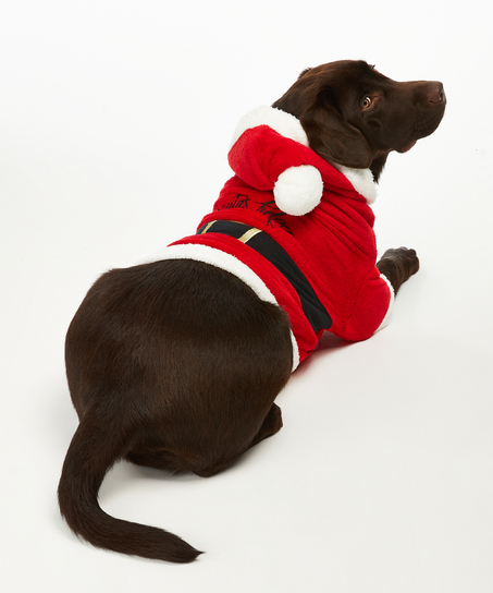 Onesie chiens en polaire, Rouge