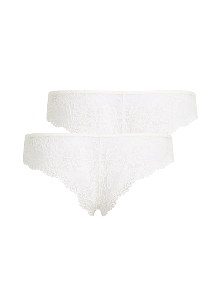 Lot de 3 slips brésiliens Chelsea, Blanc
