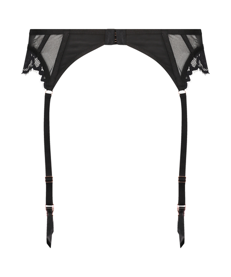 Porte-jarretelles Jacqueline, Noir