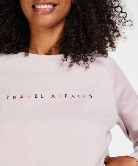 Sweat à manches longues, Violet