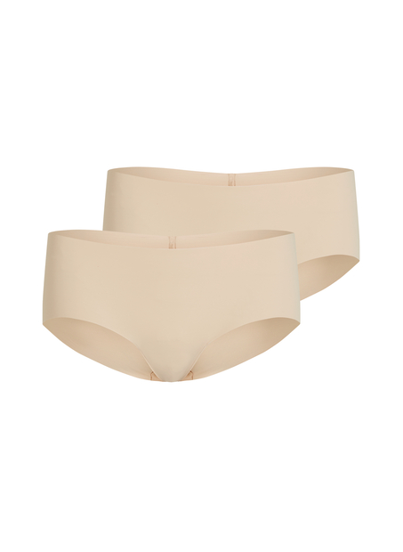 Lot de 3 shorts invisibles, Beige