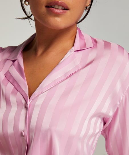 Veste à manches longues Satin, Rose