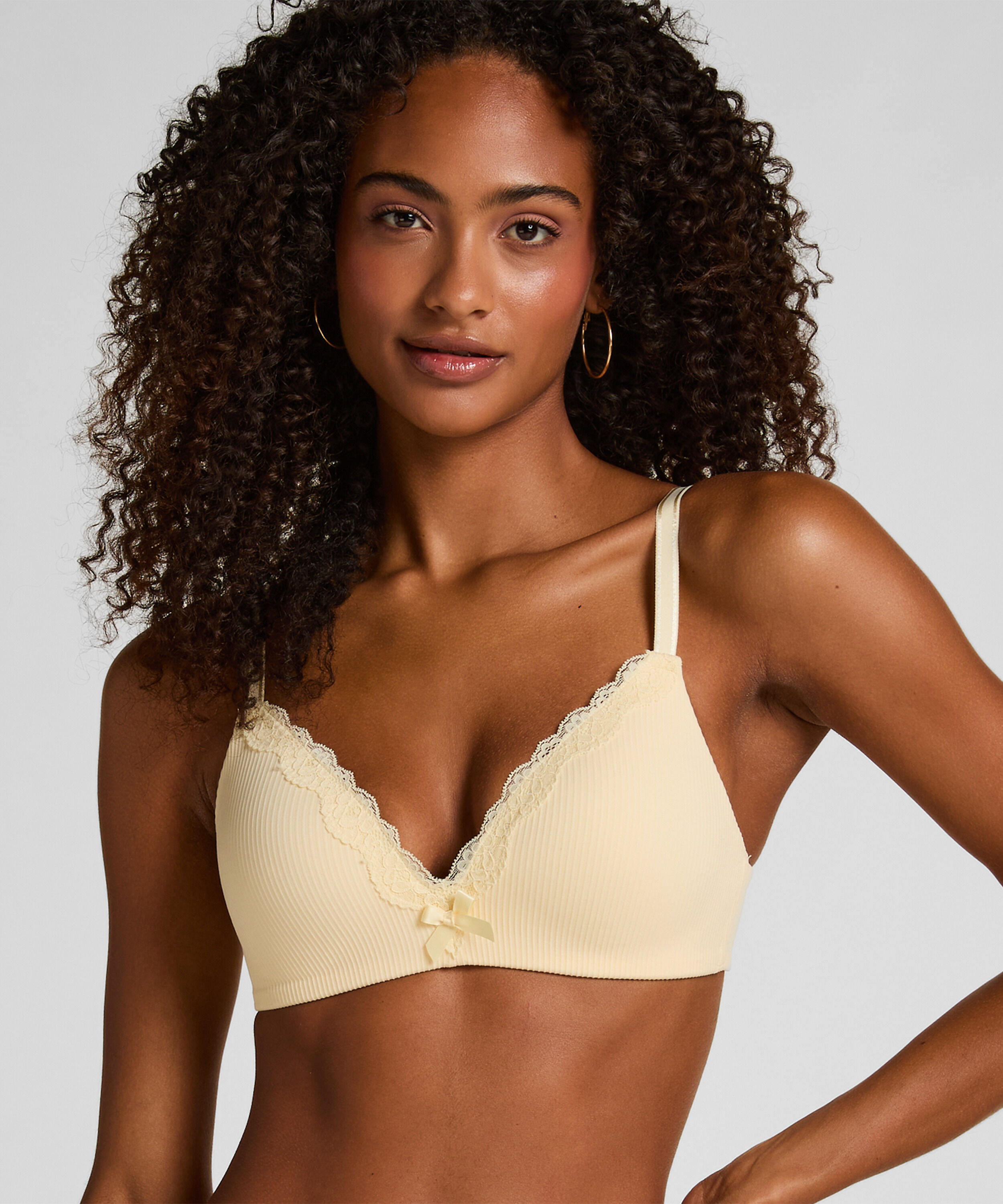 Soutien-gorge sans armatures préformé Lola, Jaune Soutien-gorge sans armatures préformé Lola, Jaune