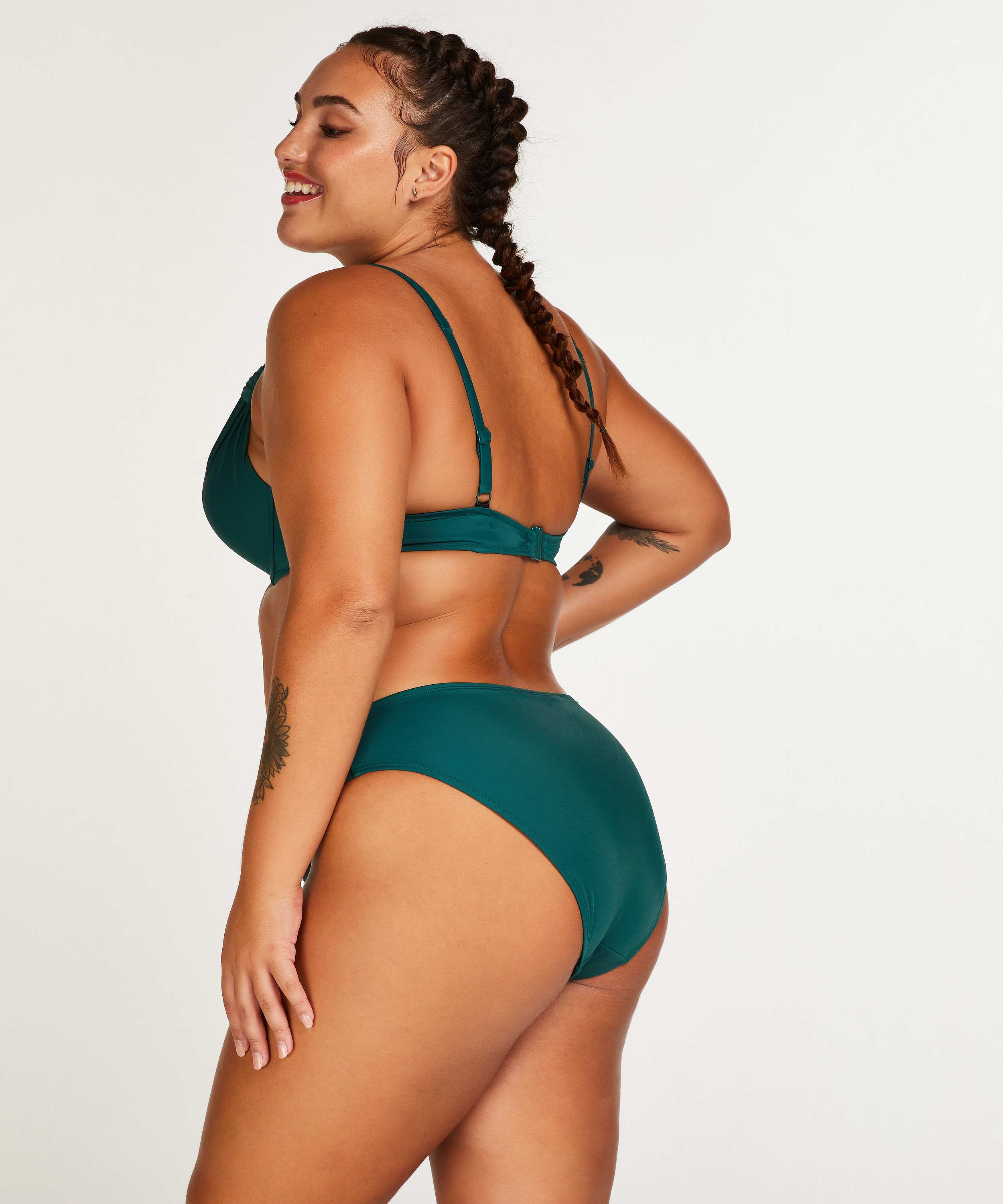 Haut de bikini push-up Luxe Taille A - E, Vert, main