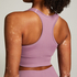 HKMX Soutien-gorge de sport sans couture, Violet