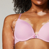 Soutien-gorge à armatures préformé Plunge, Rose