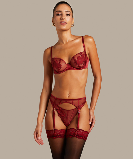 Porte-jarretelles Ember, Rouge