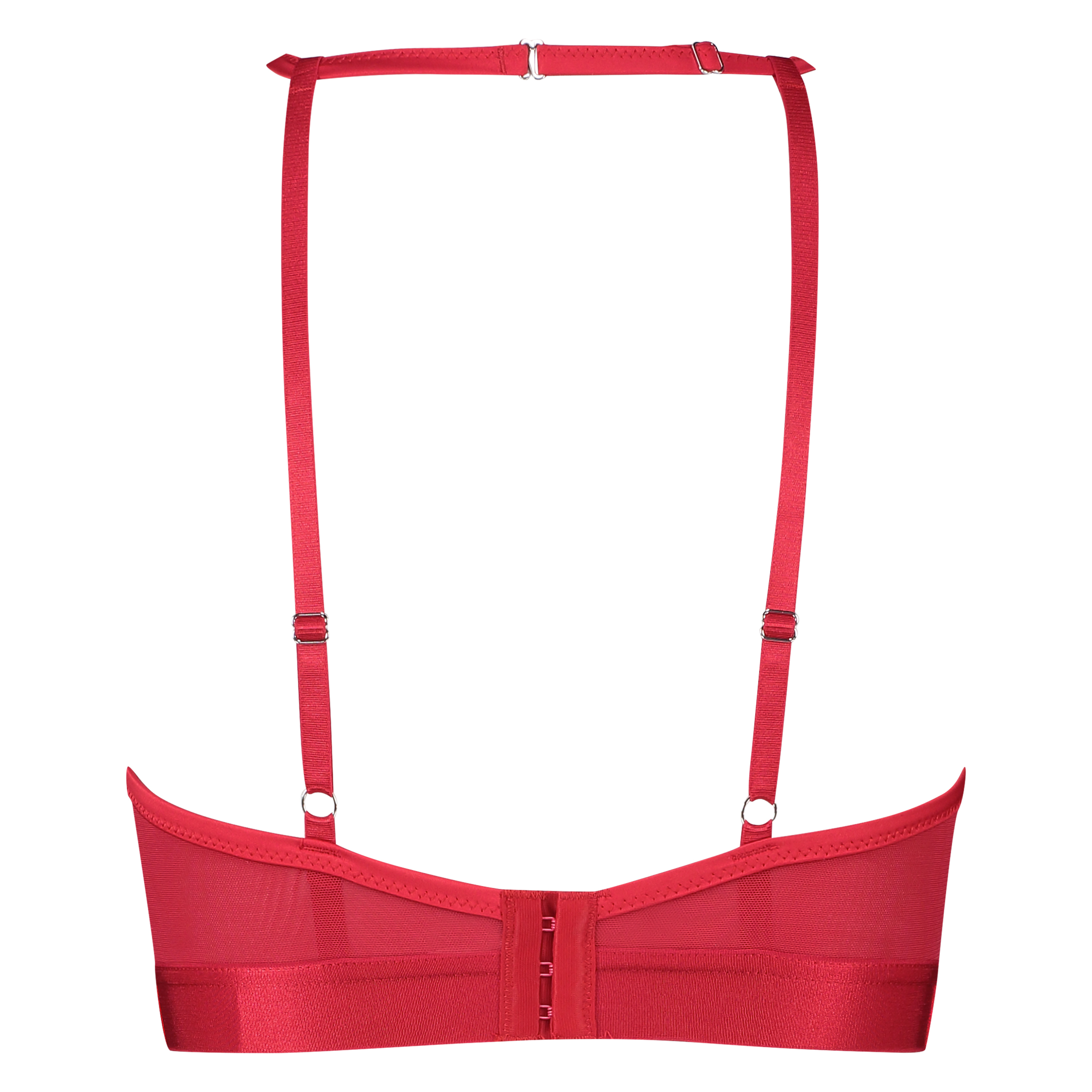 Soutien-gorge à armatures non-préformé Tomei, Rouge, main