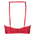 Soutien-gorge à armatures non-préformé Tomei, Rouge