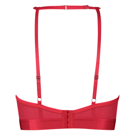 Soutien-gorge à armatures non-préformé Tomei, Rouge