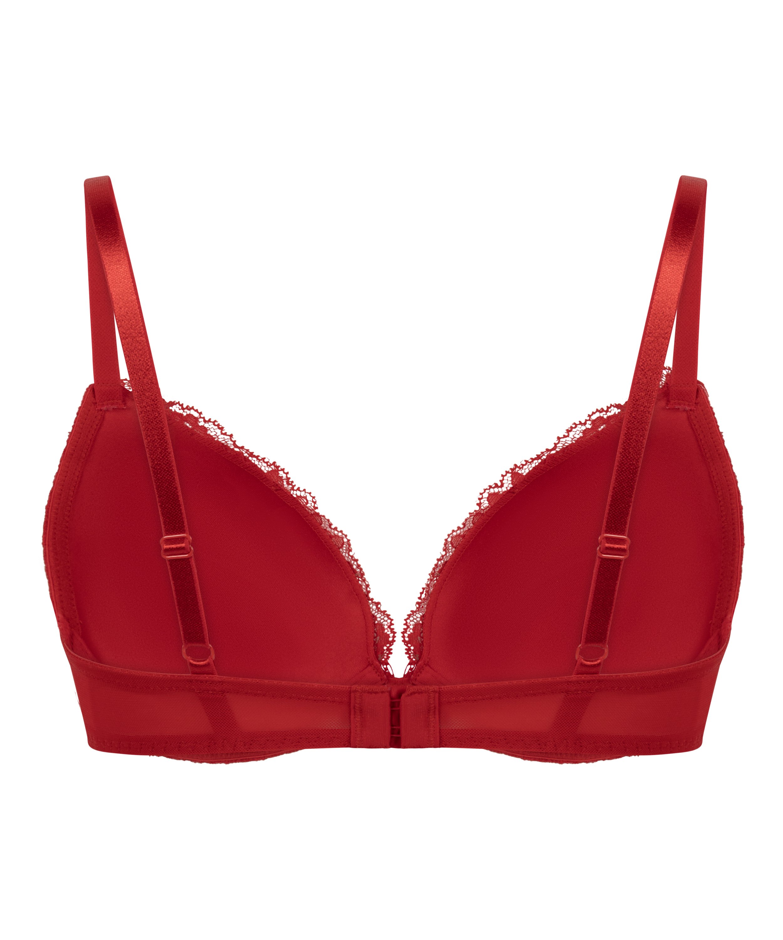 Soutien-gorge push-up à armatures préformé Teddy, Rouge, main