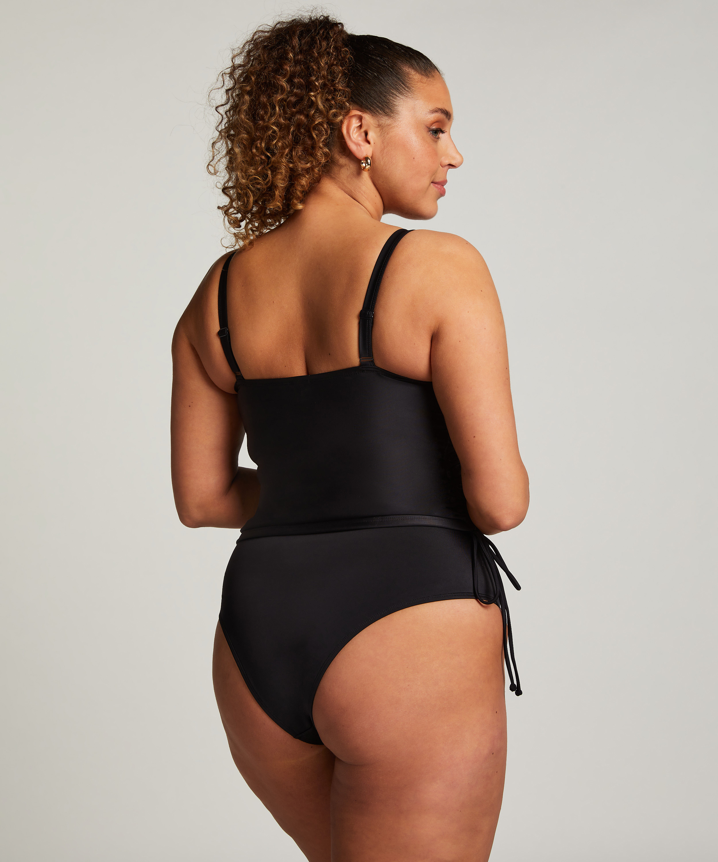 Shaping Tankini Luxe, Noir, main