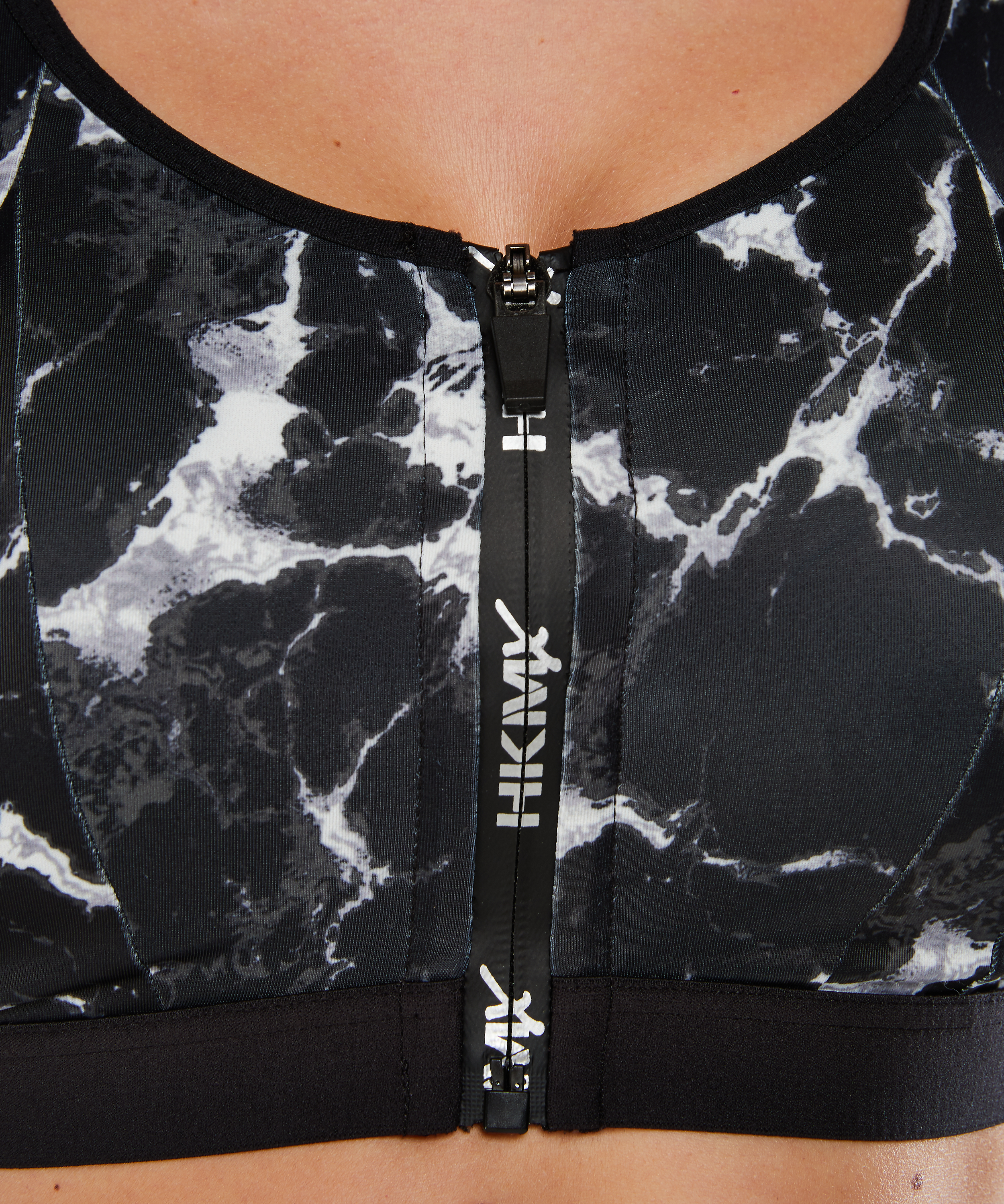 HKMX Soutien-gorge de sport The Pro Maintien niveau 3, Noir, main