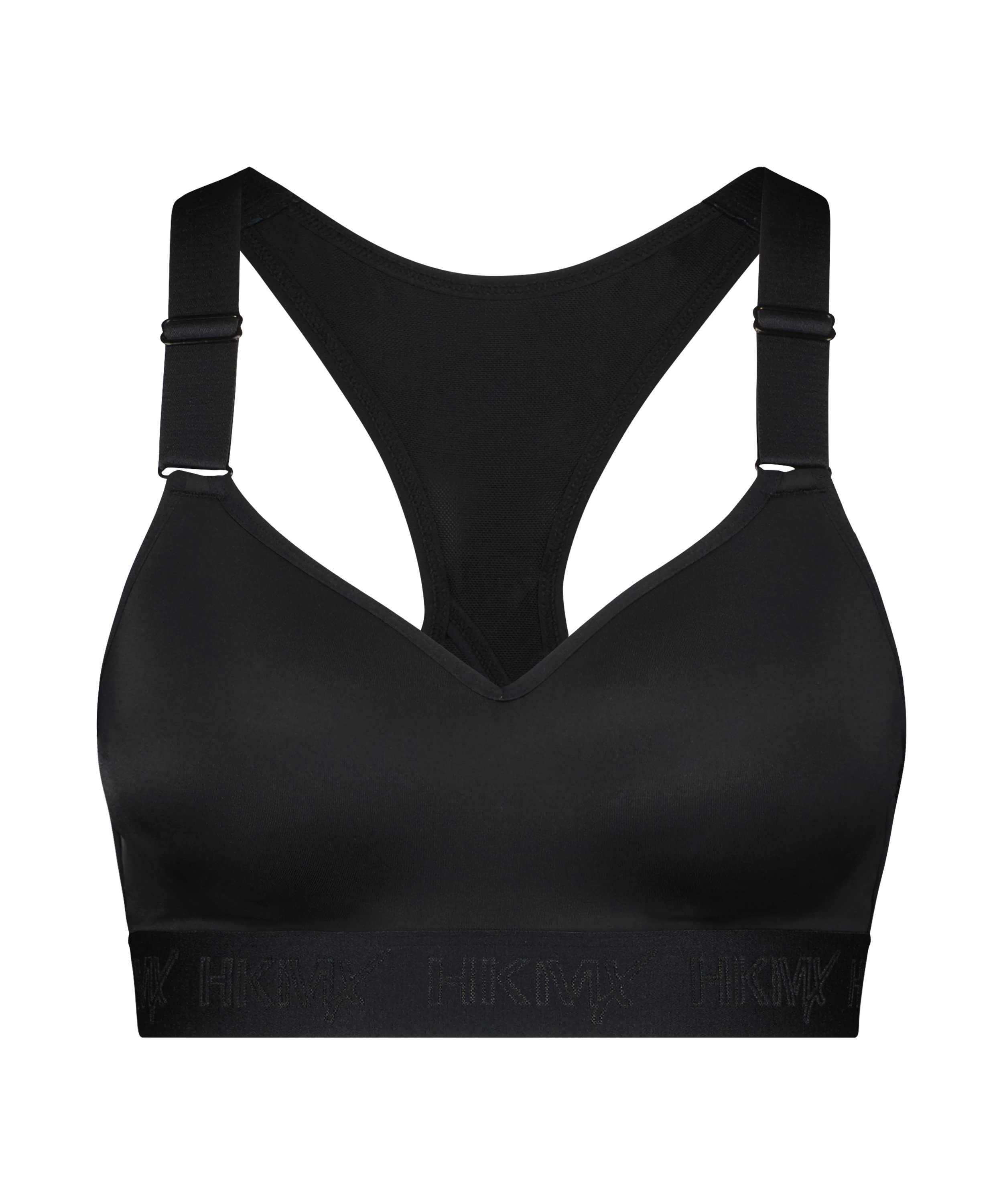 HKMX Soutien-gorge de sport The All Star Maintien niveau 2, Noir, main
