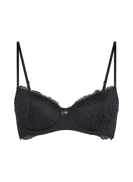 Soutien-gorge à armatures préformé Marine, Noir