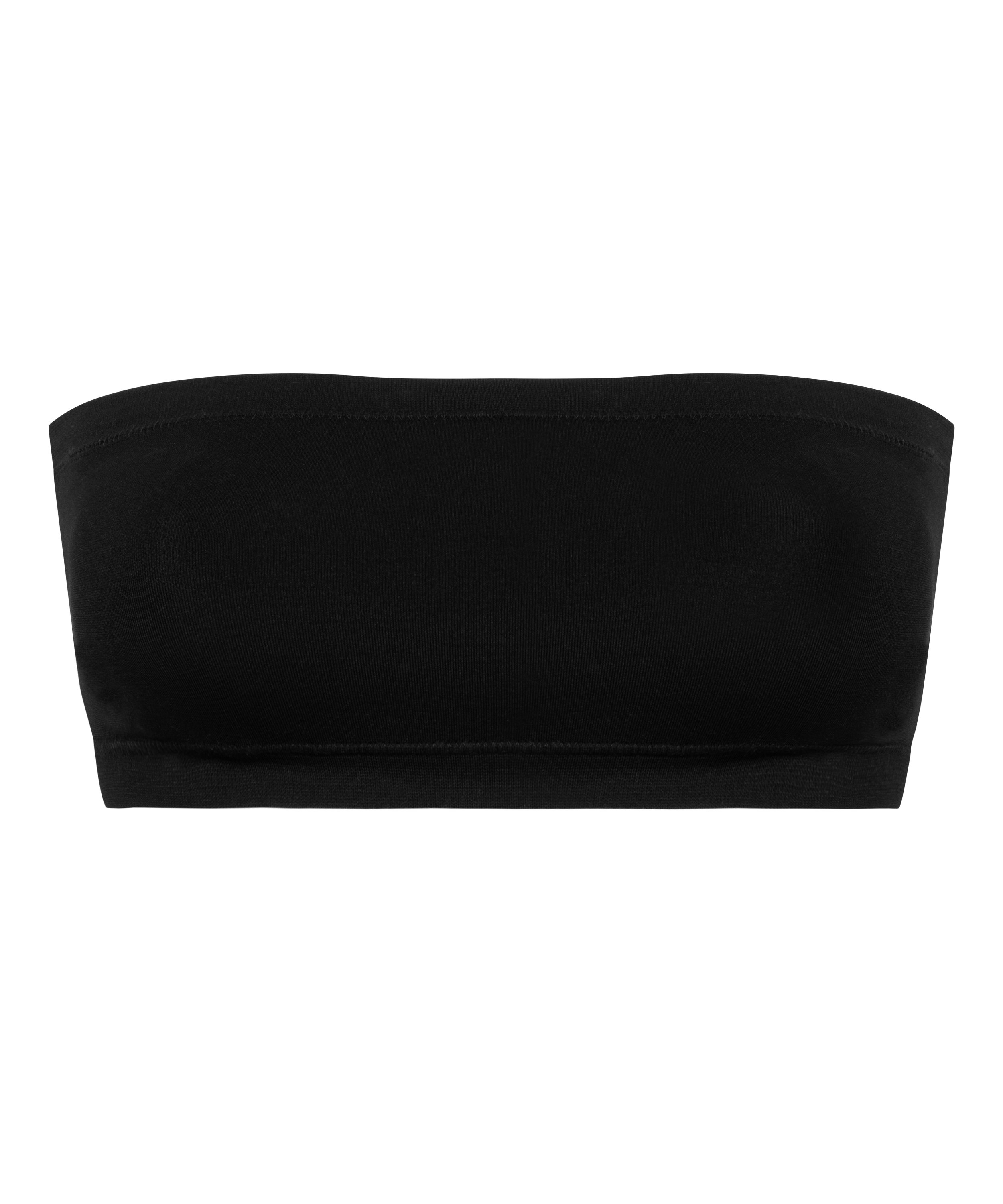 Brassière bandeau Dide, Noir, main
